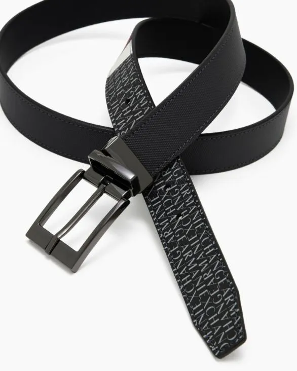 Coated Leather Belt Grey Men Armani Belts Coated Leather Belt Grey Men Armani Belts