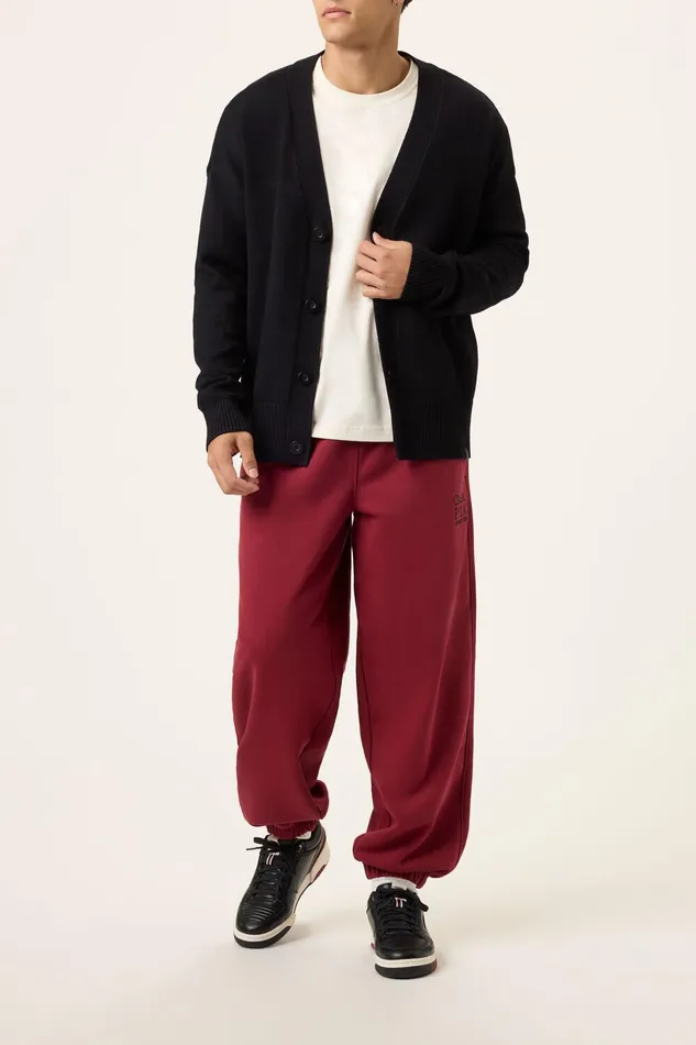 Coats and Jackets Men Fila Baseline Cardigan 001 Black Coats and Jackets Men Fila Baseline Cardigan 001 Black