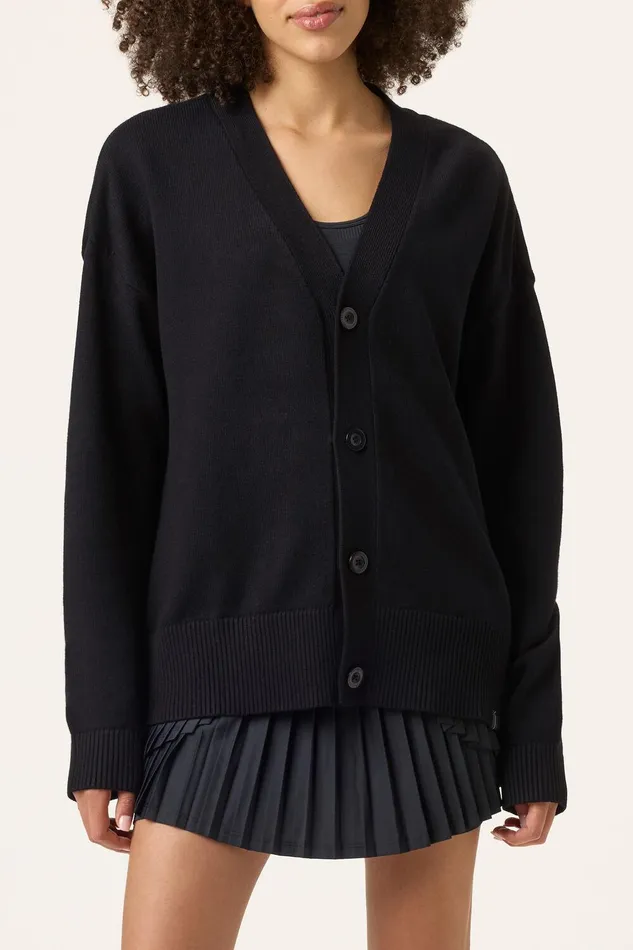 Coats and Jackets Men Fila Baseline Cardigan 001 Black Coats and Jackets Men Fila Baseline Cardigan 001 Black