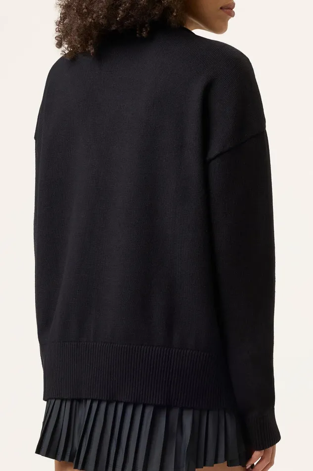 Coats and Jackets Men Fila Baseline Cardigan 001 Black Coats and Jackets Men Fila Baseline Cardigan 001 Black