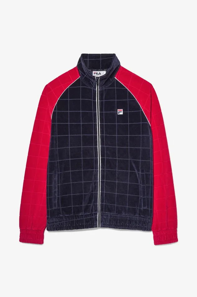 Coats and Jackets Men Fila Ivy League Debossed Check Velour Jacket 488 Fila Navy Fila Red Gardenia Coats and Jackets Men Fila Ivy League Debossed Check Velour Jacket 488 Fila Navy Fila Red Gardenia