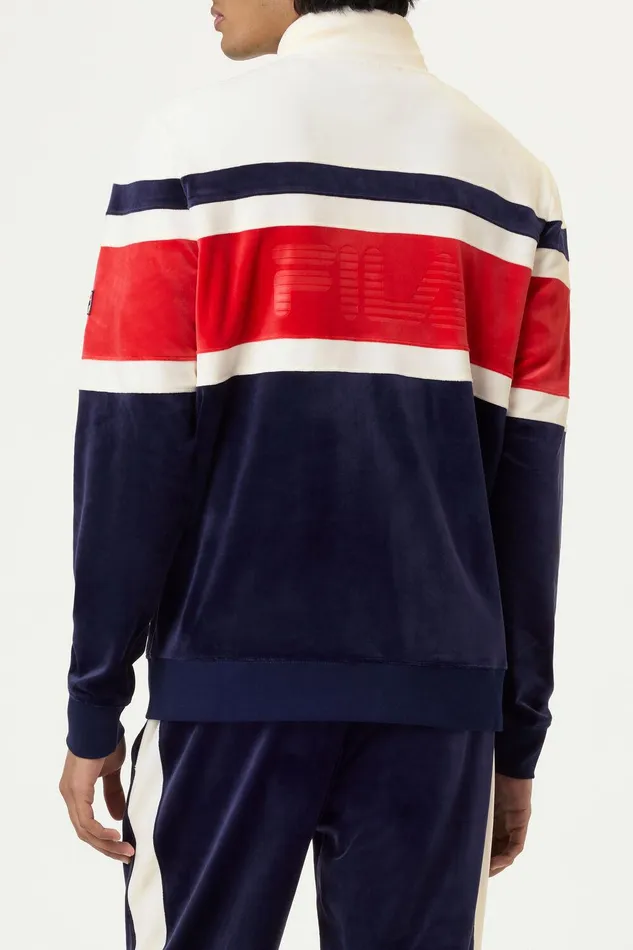 Coats and Jackets Men Fila Smart Retro Velour Blocked Track Jacket 488 Fila Navygardeniafila Red Coats and Jackets Men Fila Smart Retro Velour Blocked Track Jacket 488 Fila Navygardeniafila Red