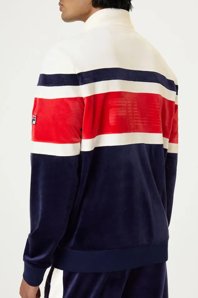 Coats and Jackets Men Fila Smart Retro Velour Blocked Track Jacket 488 Fila Navygardeniafila Red Coats and Jackets Men Fila Smart Retro Velour Blocked Track Jacket 488 Fila Navygardeniafila Red