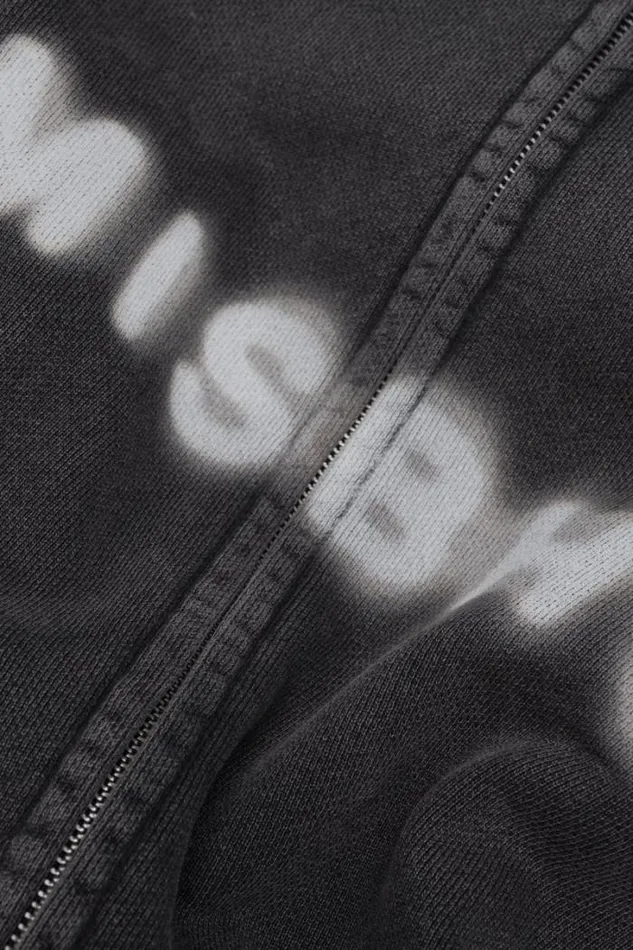 Community Zipped Hoodie Washed Black Men MISBHV Hoodies and Sweats