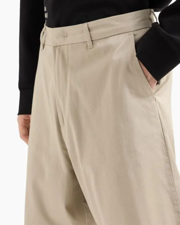 Cotton Twill Bermuda Shorts Beige Men Armani Trousers And Shorts Cotton Twill Bermuda Shorts Beige Men Armani Trousers And Shorts