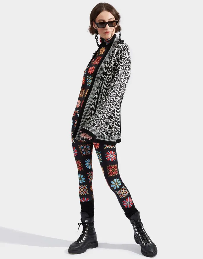 Cozy Cardigan Black White Women La Double J Knitwear Cozy Cardigan Black White Women La Double J Knitwear