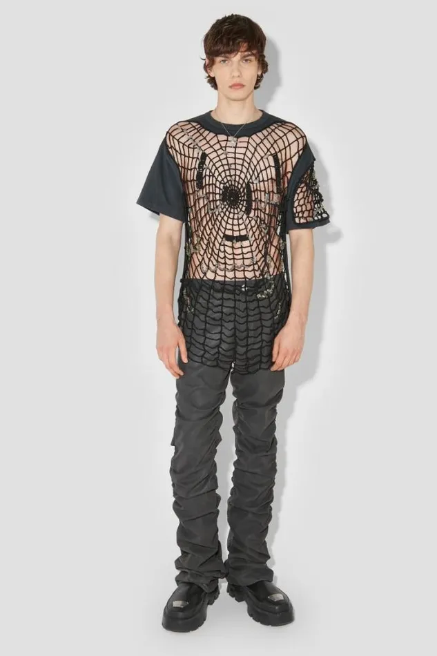 Crochet TShirt Black Men MISBHV TShirts