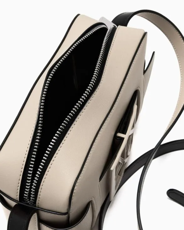 Crossbody Bag With Logo Beige Women Armani Crossbody Bags Crossbody Bag With Logo Beige Women Armani Crossbody Bags