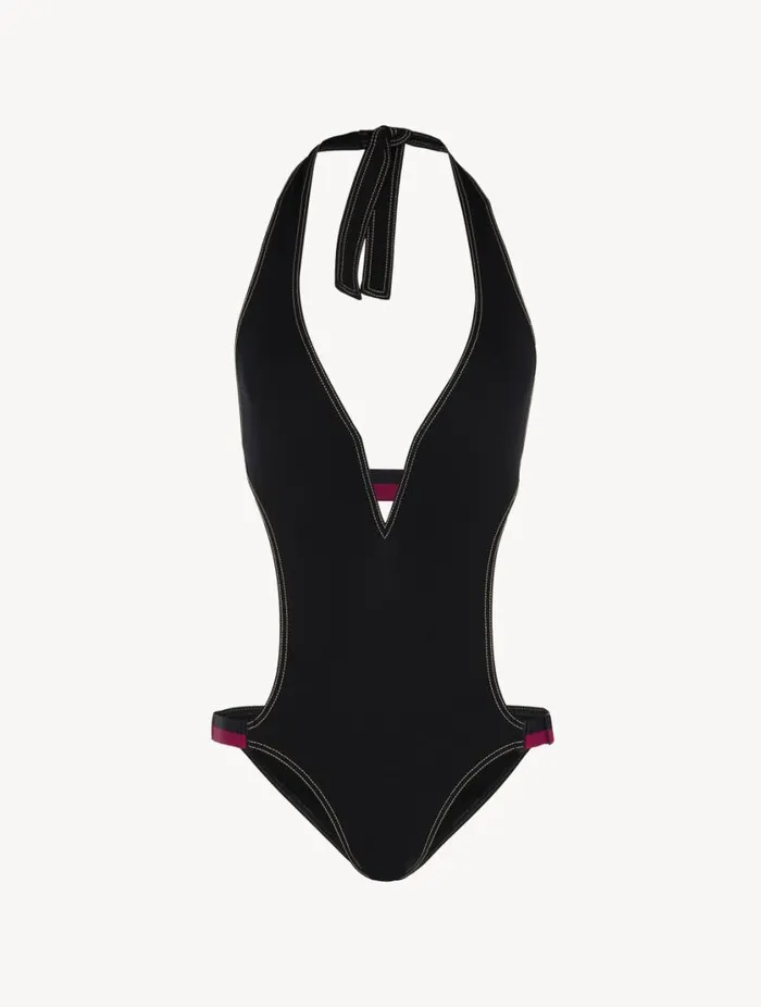 Cutout Swimsuit In Black Swim La Perla Bikinis