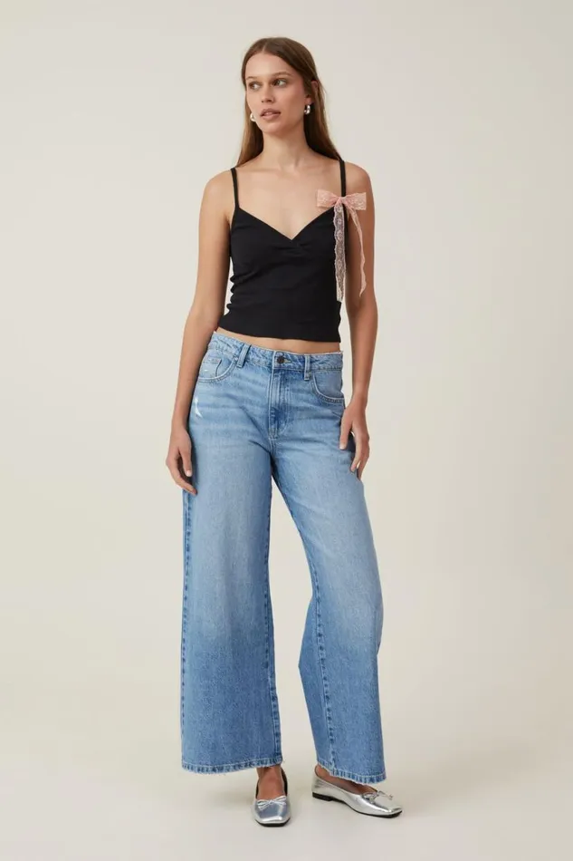 Darcie Strappy Cami Black Women Cotton On Tops