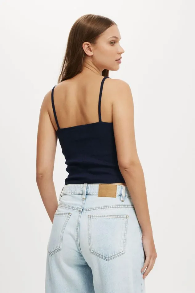 Darcie Strappy Cami Winter Night Women Cotton On Tops
