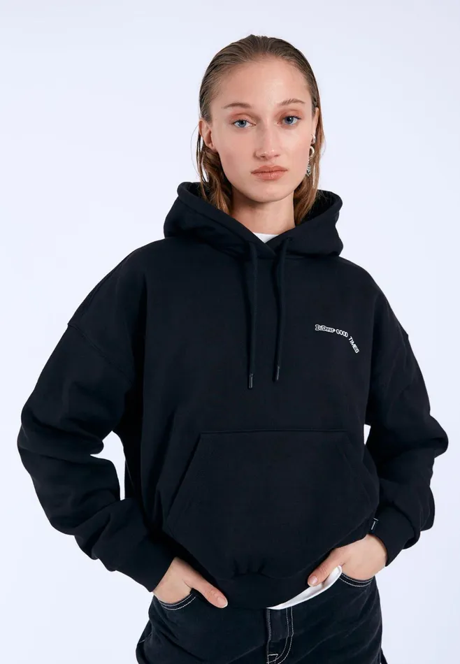 Debbie Hoodie 8211 Black DD Peace Black Dd Peace Women Dr Denim Sweatshirts and Hoodies