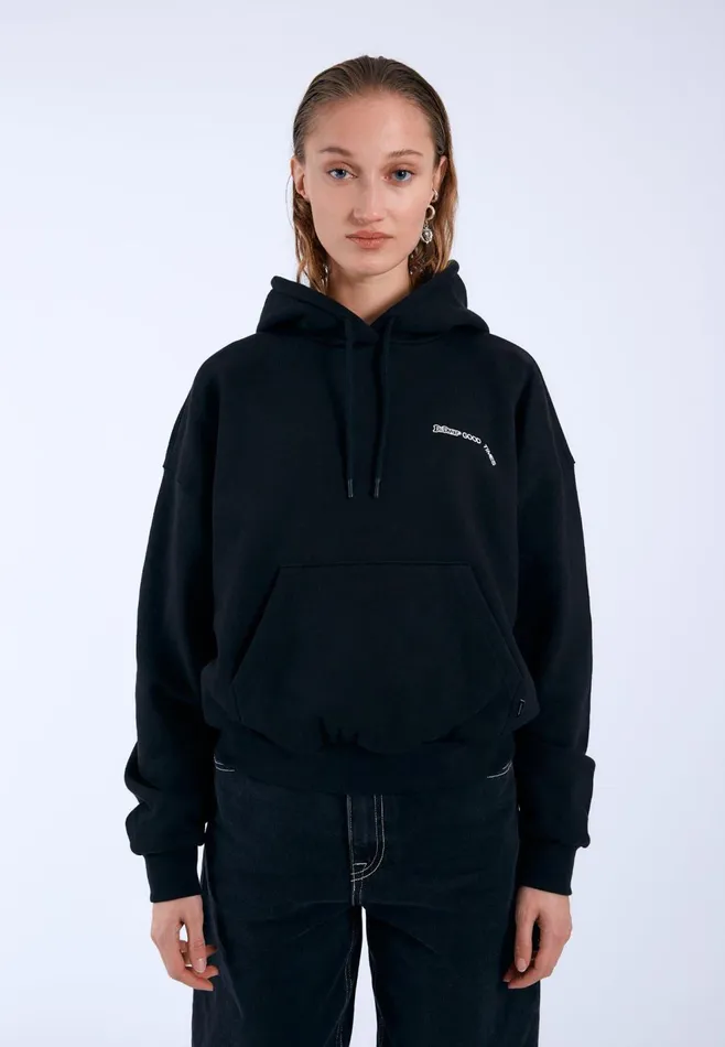 Debbie Hoodie 8211 Black DD Peace Black Dd Peace Women Dr Denim Sweatshirts and Hoodies