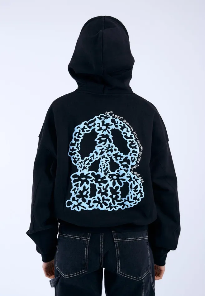 Debbie Hoodie 8211 Black DD Peace Black Dd Peace Women Dr Denim Sweatshirts and Hoodies
