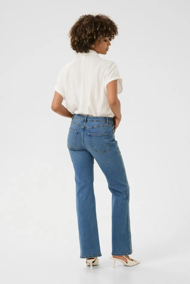 Denim Styles Women CULTURE CUhailey Jeans Medium Vintage Blue Wash