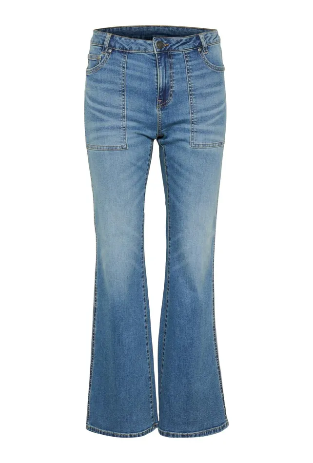 Denim Styles Women CULTURE CUhailey Jeans Medium Vintage Blue Wash
