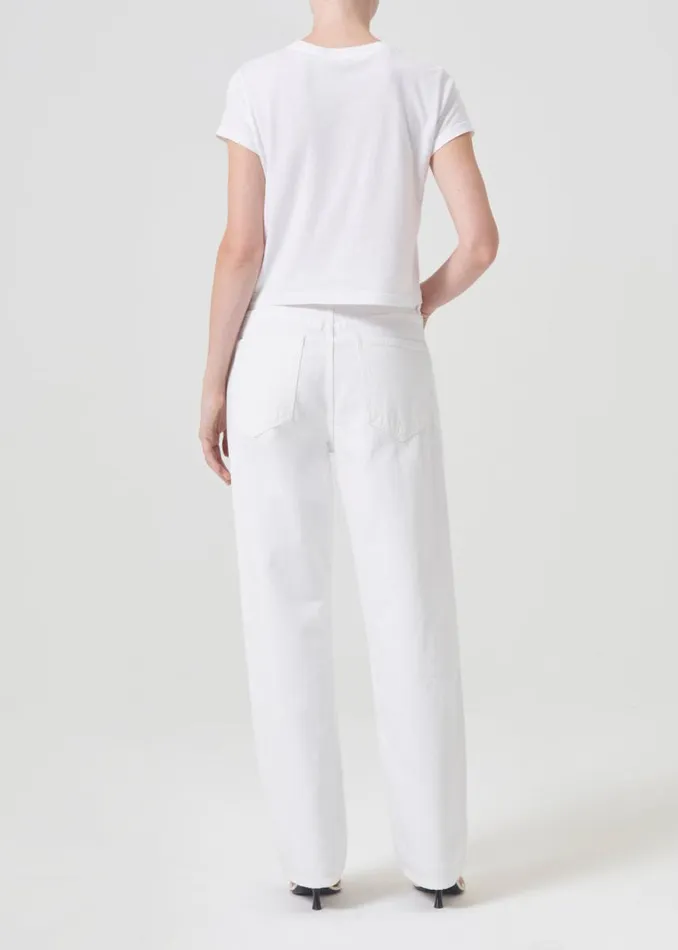 Denim Women Agolde Criss Cross Upsized Jean In Milkshake