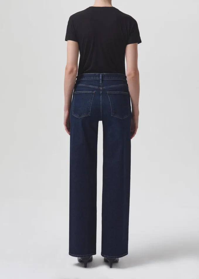 Denim Women Agolde Harper Straight Jean Stretch In Formation