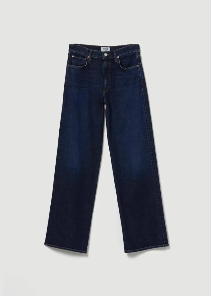 Denim Women Agolde Harper Straight Jean Stretch In Formation
