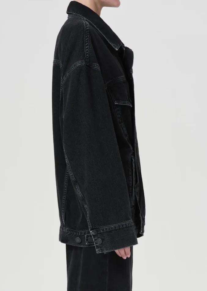 Denim Women Agolde Reworked Wayne Jacket In Spider