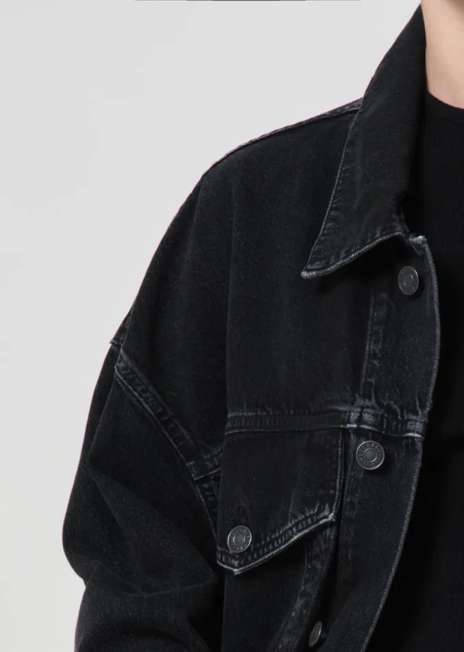 Denim Women Agolde Reworked Wayne Jacket In Spider