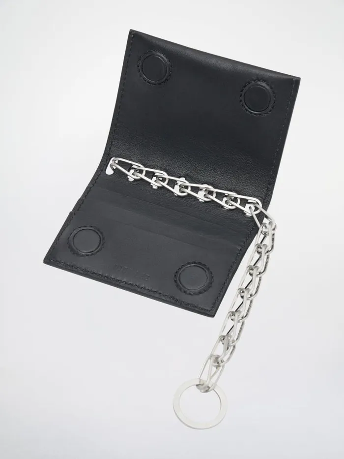 Dion Lee Bags KEYCHAIN WALLET Black 8211 Accessories