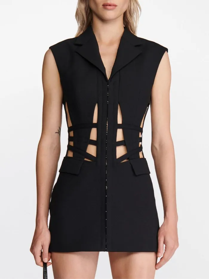 Dion Lee Dresses CAGE CORSET DRESS Black 8211 Shop