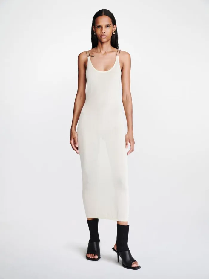 Dion Lee Dresses DOUBLE WIRE SLIP DRESS Ivory 8211 Shop