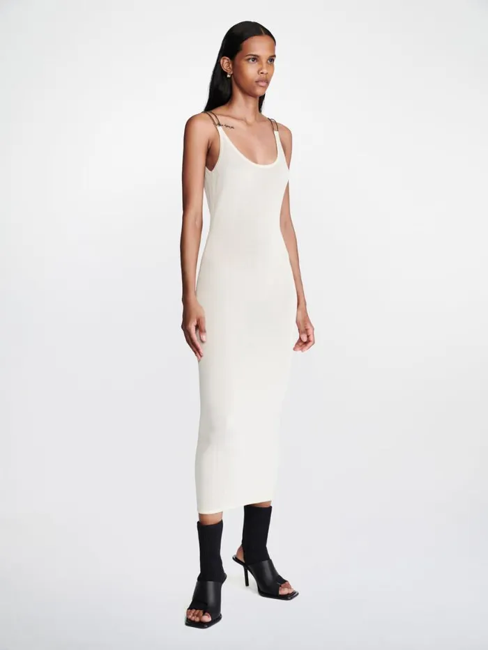 Dion Lee Dresses DOUBLE WIRE SLIP DRESS Ivory 8211 Shop