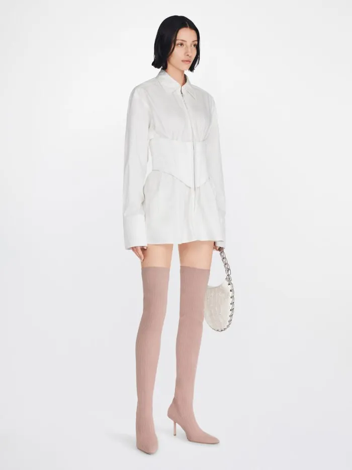 Dion Lee Dresses INTERNAL SHIRT CORSET DRESS White 8211 Shop