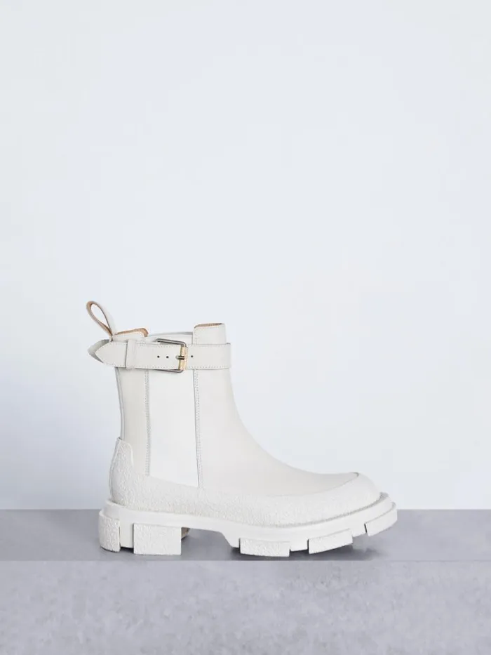 Dion Lee Footwear GAO CHELSEA UNISEX BOOT Ivory 8211 Accessories