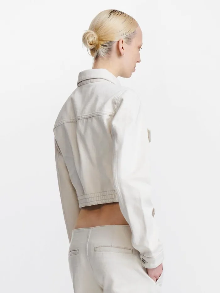 Dion Lee Outerwear DENIM CORSET JACKET Natural 8211 Shop