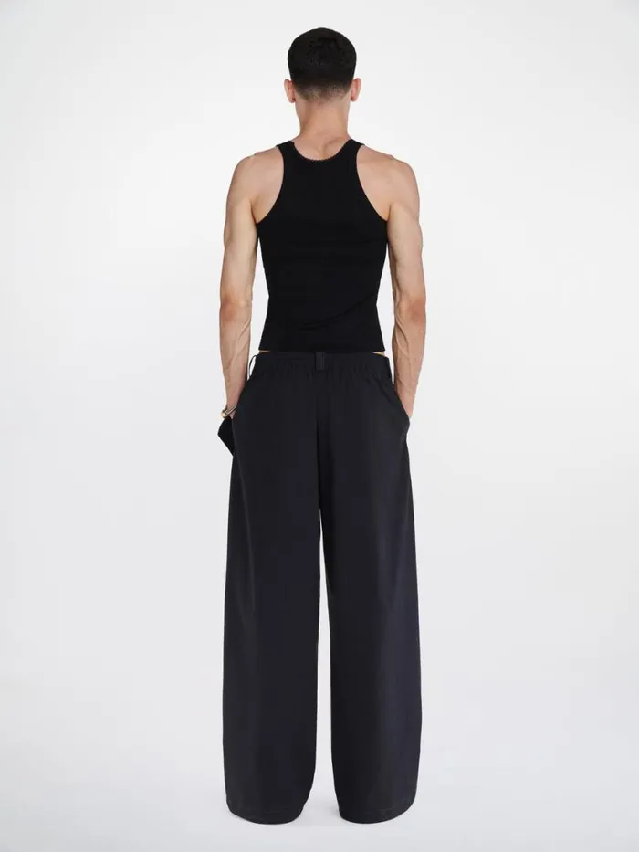 Dion Lee Pants FOLDOVER PARACHUTE PANT Black 8211 UnisexShop