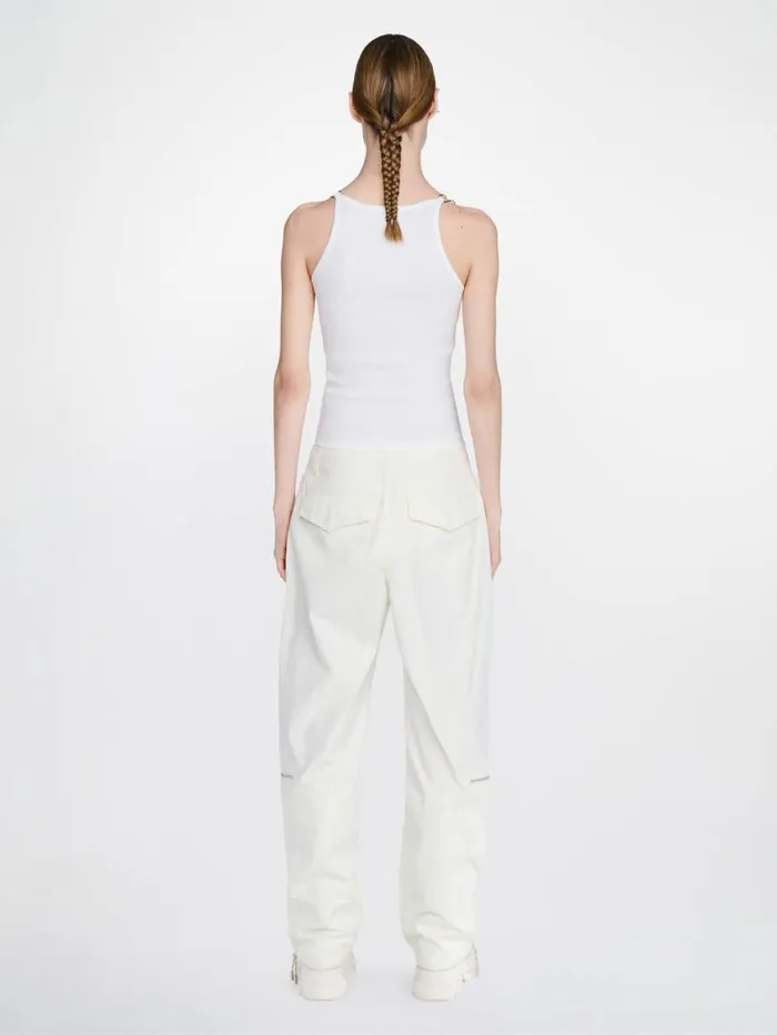 Dion Lee Pants HIKING POCKET PANT Ivory 8211 UnisexShop