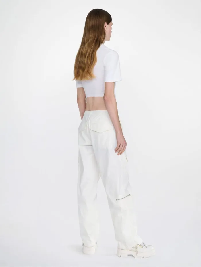 Dion Lee Pants HIKING POCKET PANT Ivory 8211 UnisexShop