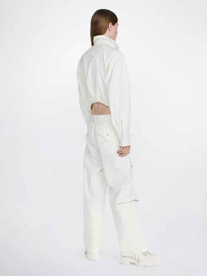 Dion Lee Pants POCKET FLIGHT SUIT Ivory 8211 UnisexShop