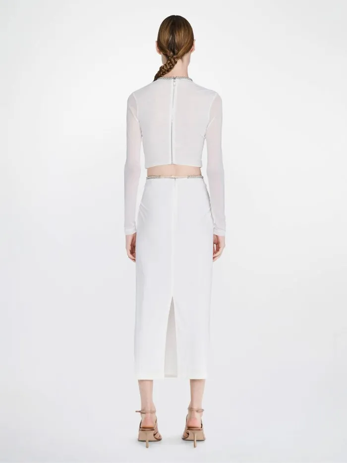 Dion Lee Tops BARBALL ROPE LS TOP Ivory 8211 Shop