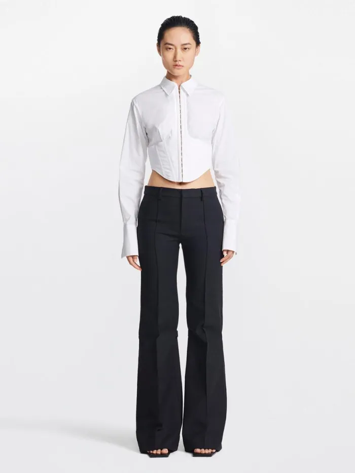 Dion Lee Tops UNDERCORSET SHIRT White 8211 Shop