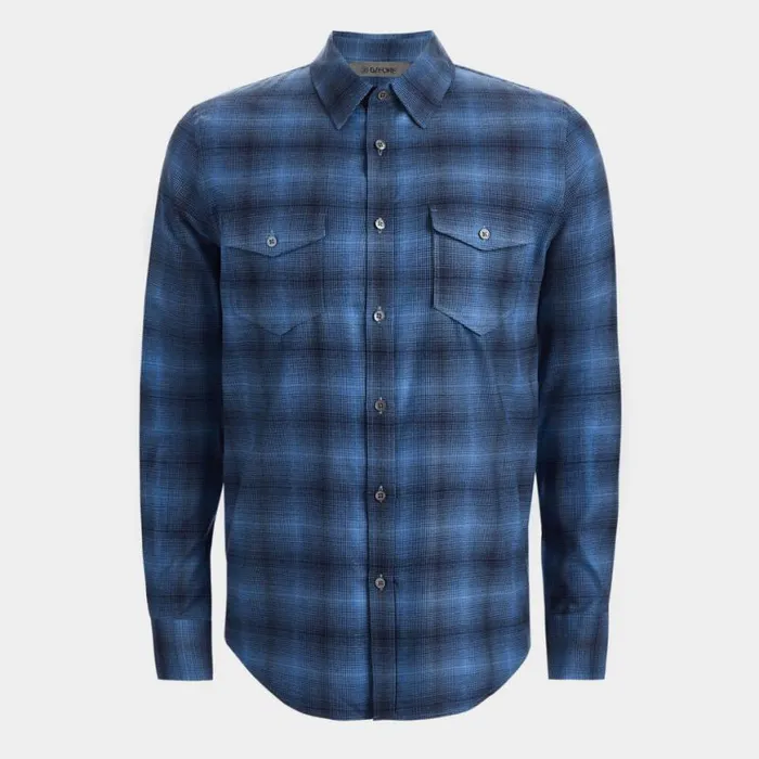 Dress Shirts Men GFORE SHADOW PLAID BRUSHED DRESS SHIRT Racer