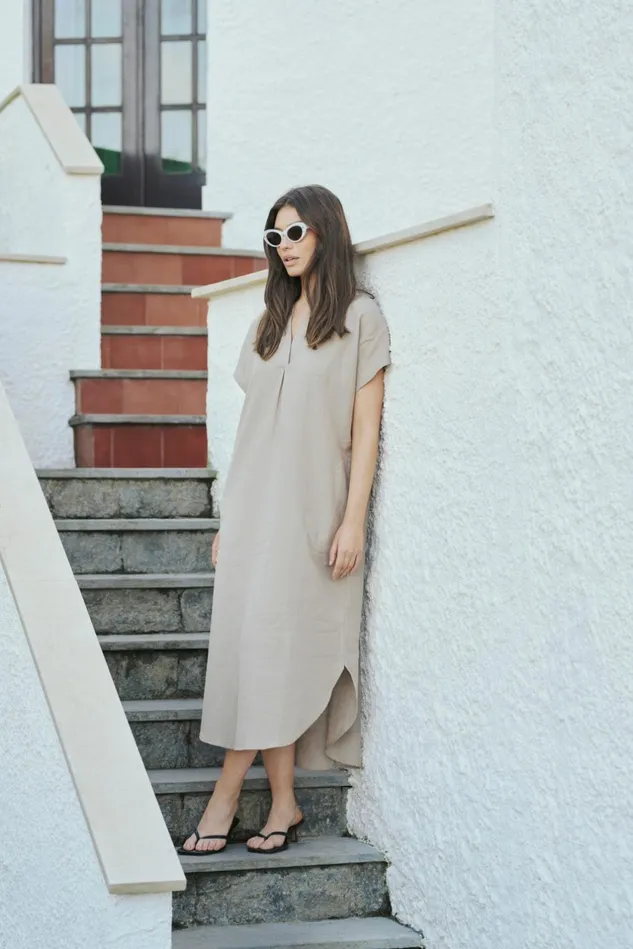 Dresses Women CULTURE CUazemina Linen Dress