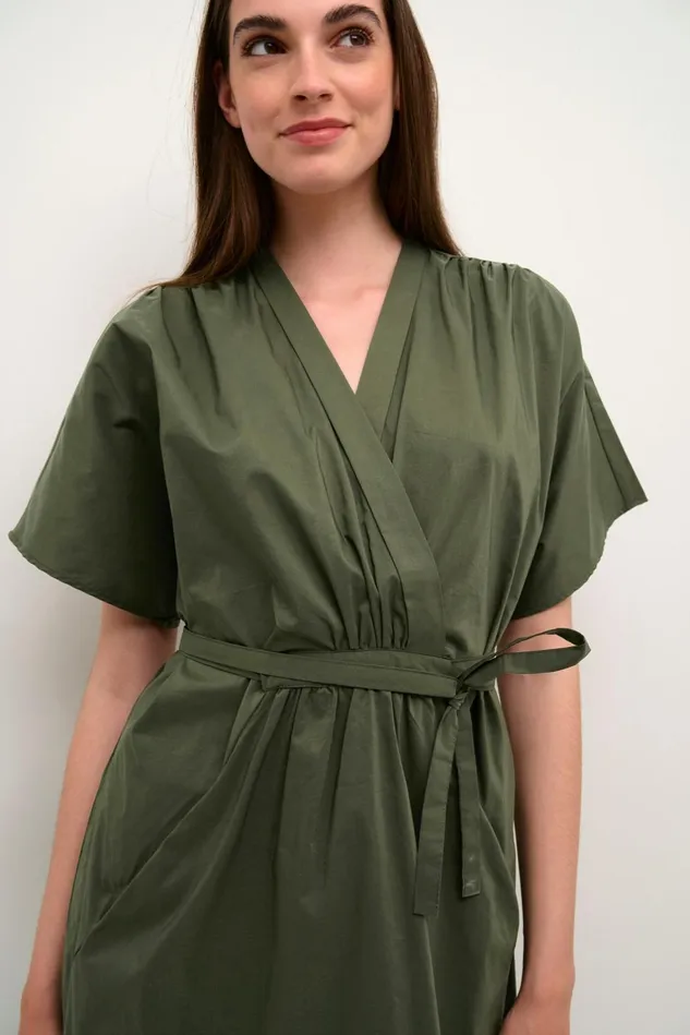 Dresses Women CULTURE CUfree Dress Burnt Olive