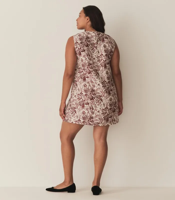 Dresses Women DEN Belina Dress Toile Botanique Dresses Women DEN Belina Dress Toile Botanique