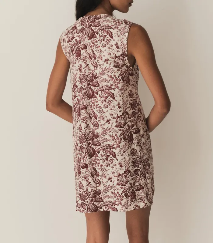 Dresses Women DEN Belina Dress Toile Botanique Dresses Women DEN Belina Dress Toile Botanique