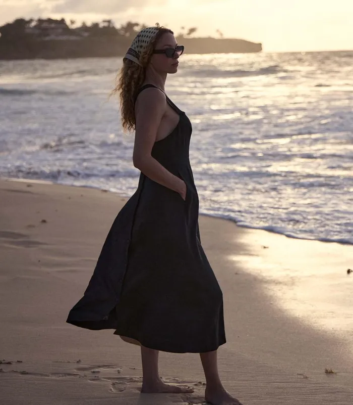 Dresses Women DEN Colbie Dress Black Dresses Women DEN Colbie Dress Black