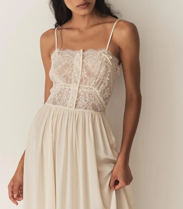 Dresses Women DEN Corinne Dress Mother Of Pearl