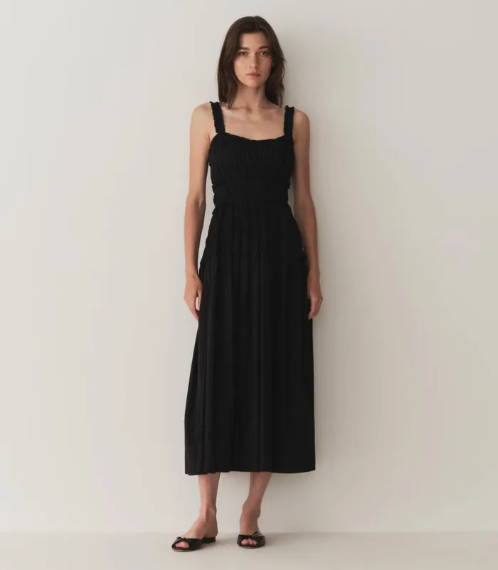 Dresses Women DEN Marianne Dress Black Dresses Women DEN Marianne Dress Black