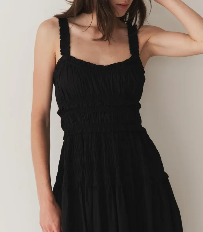 Dresses Women DEN Marianne Dress Black Dresses Women DEN Marianne Dress Black