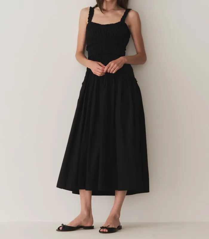 Dresses Women DEN Marianne Dress Black Dresses Women DEN Marianne Dress Black