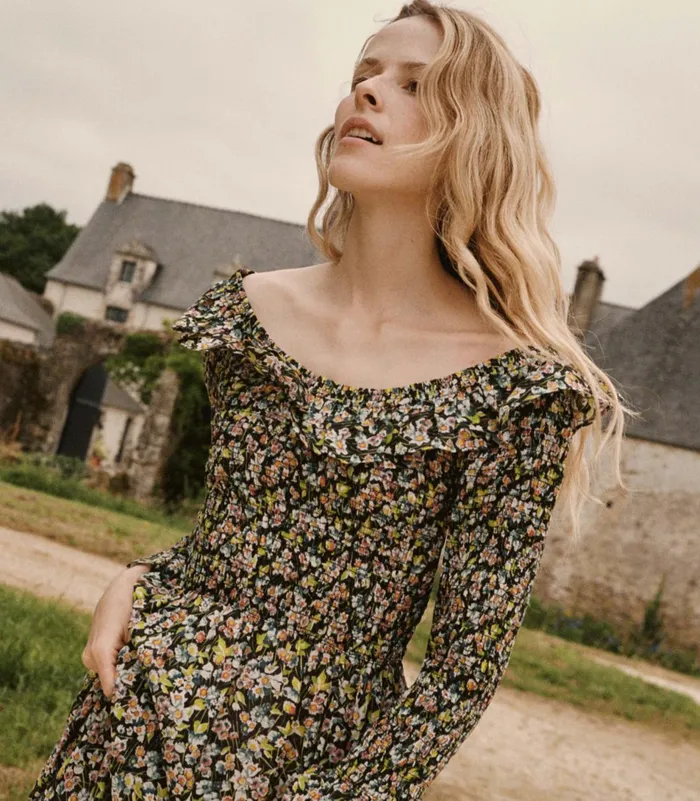 Dresses Women DEN Rosenda Dress Blossom Breeze Dresses Women DEN Rosenda Dress Blossom Breeze
