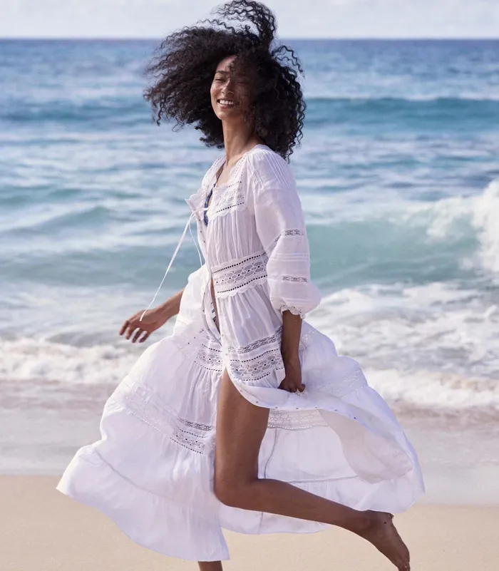 Dresses Women DEN Santina Dress Salt Dresses Women DEN Santina Dress Salt